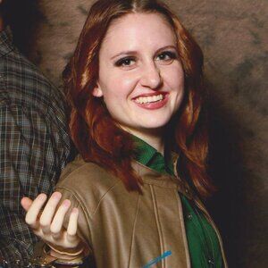 Jack Faux Leather Jack with Grey Detachable Hood